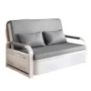 Modern Sofa Bed With Wood Frame – Storage Included